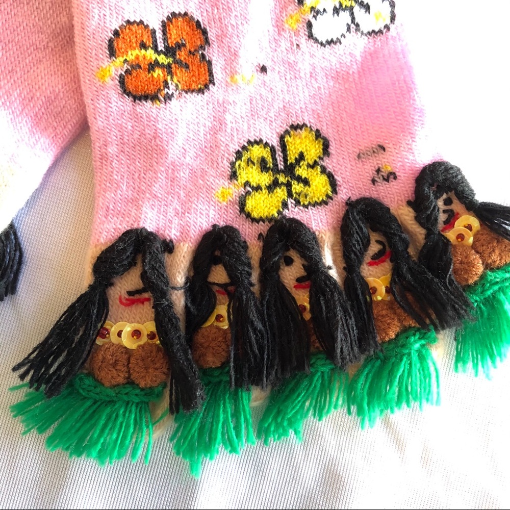 Funny Socks - Hula Dancer Toes
